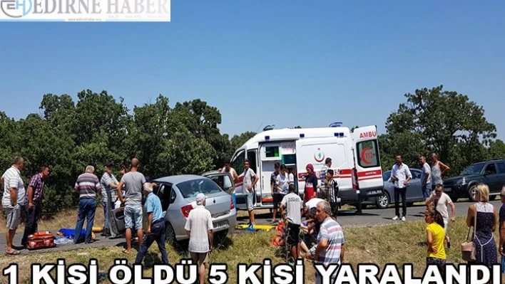 5 KİŞİ YARALANDI