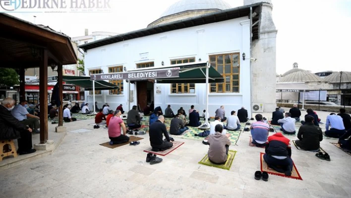 Kırklareli'nde Filistinli şehitler için gıyabi cenaze namazı kılındı
