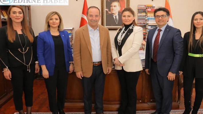 TED Edirne Koleji'nden Gürkan'a ziyaret