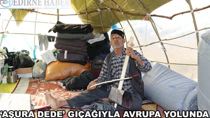 'Aşura dede' gıçağıyla Avrupa yolunda