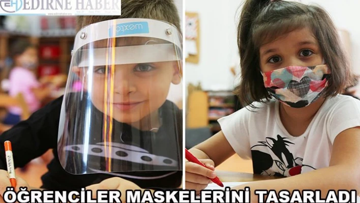 Öğrenciler maskelerini tasarladı