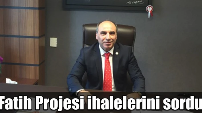 'Fatih projesinin altında ne kadar FETÖ'cü var?'