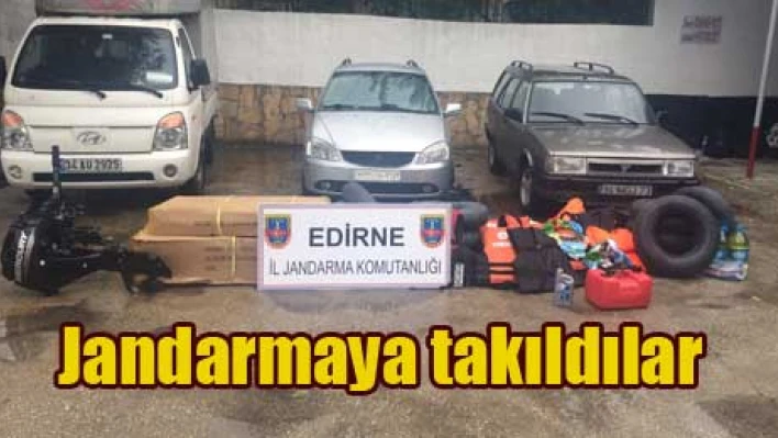 Kaçaklar Jandarma'ya takıldı