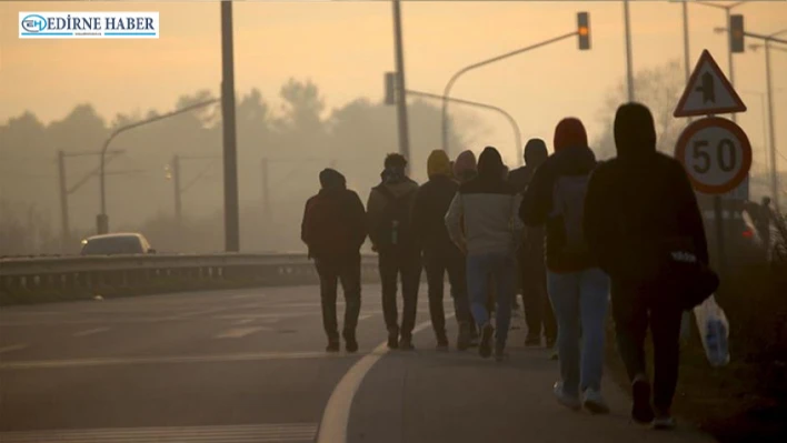 12 düzensiz göçmen yakalandı