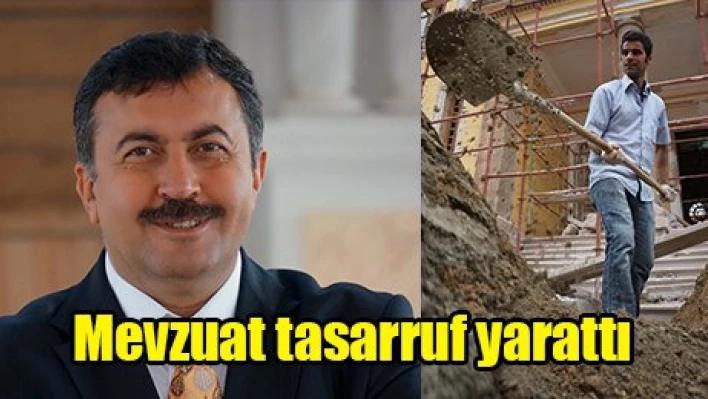 Mevzuat tasarruf yarattı