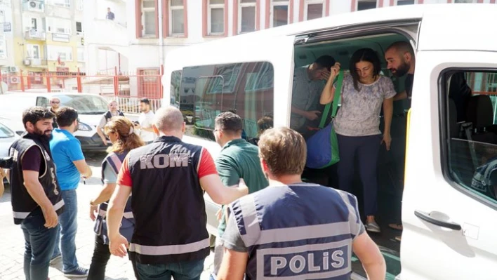 Adliyeye sevk edildiler