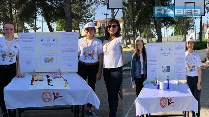 Kırcasalih beldesinde 'Bilim Fuarı' düzenlendi