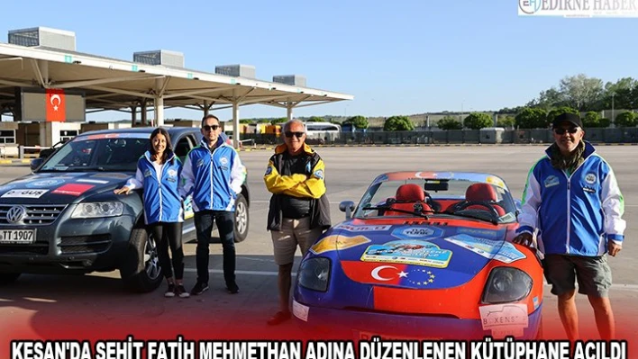 EUROPA-ORİENT/DOĞU-BATI DOSTLUK VE BARIŞ RALLİSİ'NDE YARIŞAN TÜRK TAKIMI YURDA GİRDİ