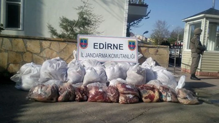 Et kaçakçıları iş başında