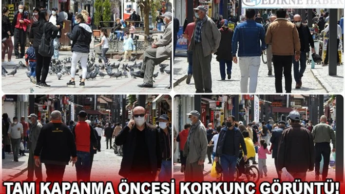 TAM KAPANMA ÖNCESİ KORKUNÇ GÖRÜNTÜ!
