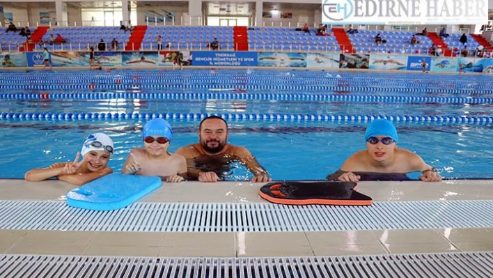 'Özel çocuklar' yüzerek engelleri aşıyorÂ 