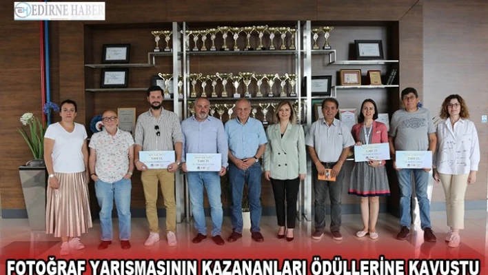 Fotoğraf yarışmasının kazananları ödüllerine kavuştu