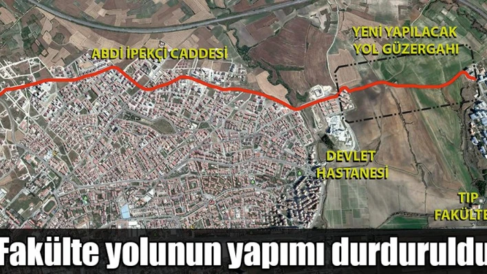 Yeni yol askıda