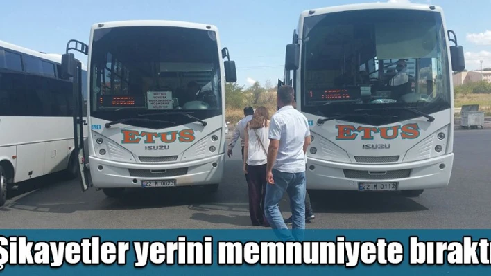 Vatandaşlar memnun