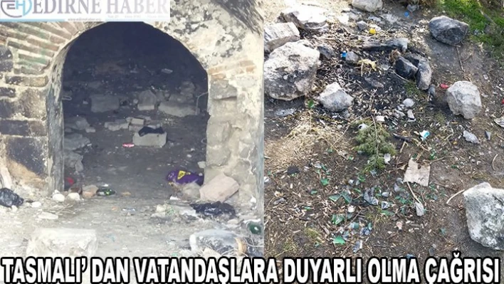 Çöplüğe döndü