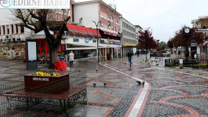 Yağmur Trakya'yı evde bıraktı