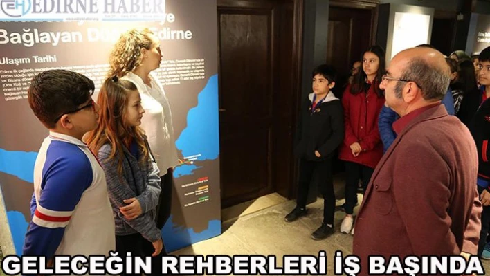 Geleceğin rehberleri iş başında