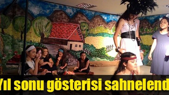 Tiyatro oyunu sergilendi