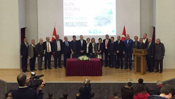 İmzalar atıldı