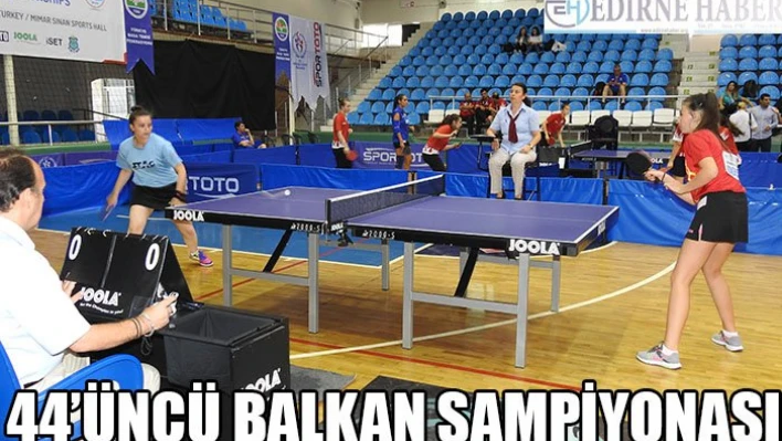 44'üncü Balkan Şampiyonası