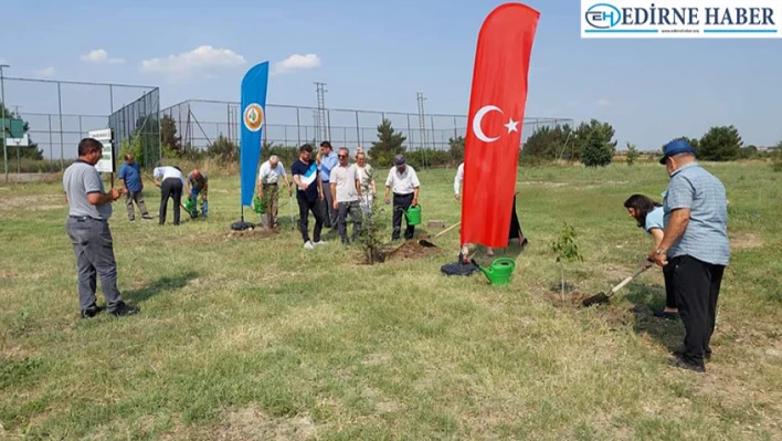 15 Temmuz Şehitleri anısına fidan dikimi yapıldı