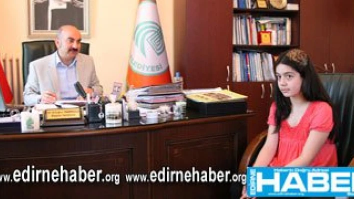 Edirne'de bir rekortmen