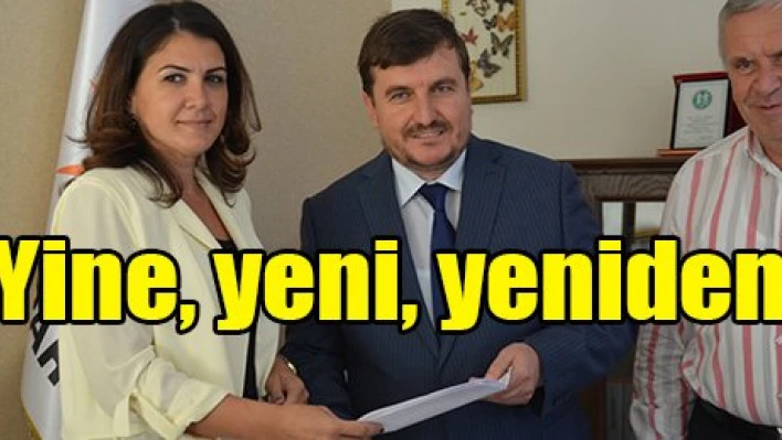 Yine, yeni, yeniden