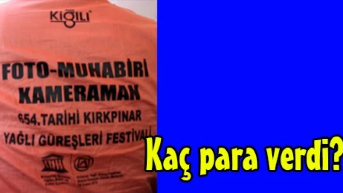 Kaç para verdi?