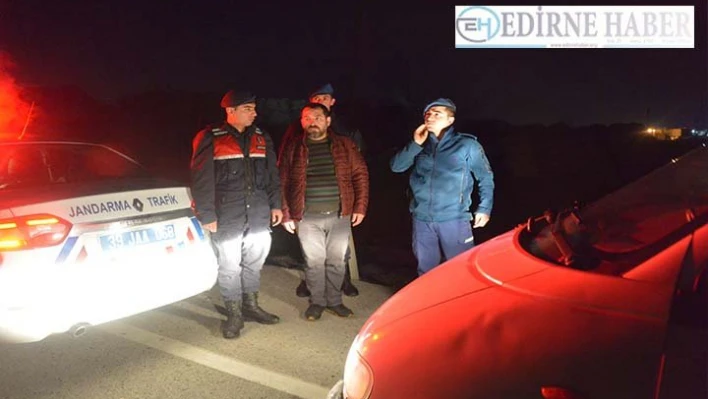 jandarmadan kaçan 'insan kaçakçısı' gözaltına alındı