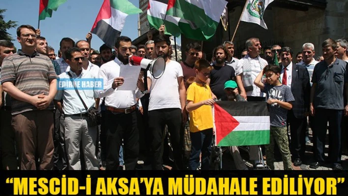 İsrail'i protesto ettiler