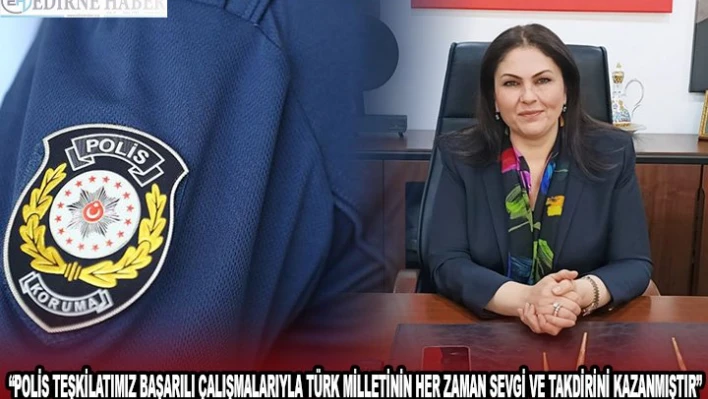 Başkan İba 'Polis teşkilatımız başarılı çalışmalarıyla Türk milletinin her zaman sevgi ve takdirini kazanmıştır'