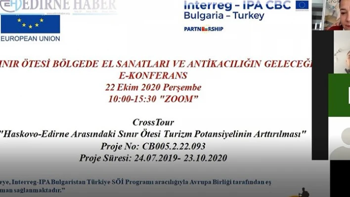 'Sınır Ötesi Bölgede El Sanatları ve Antikacılığın Geleceği' konferansı