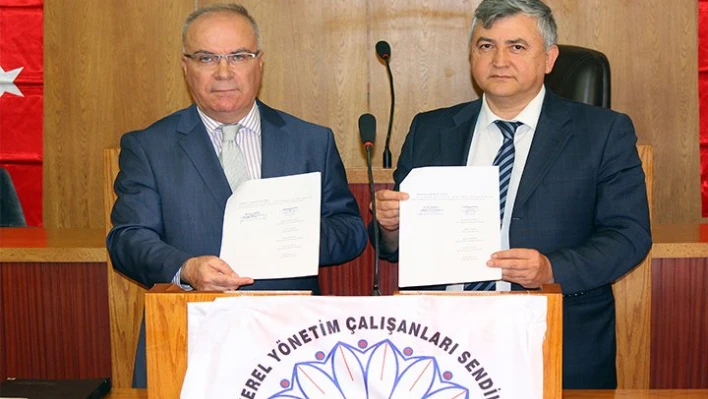Sözleşme imzalandı