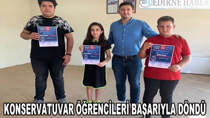 TÜ Devlet Konservatuvarı öğrencilerinin başarısı