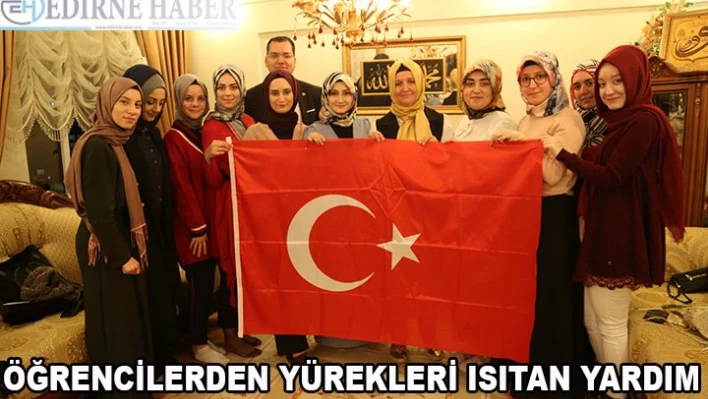 Öğrencilerden Yürekleri ısıtan yardım