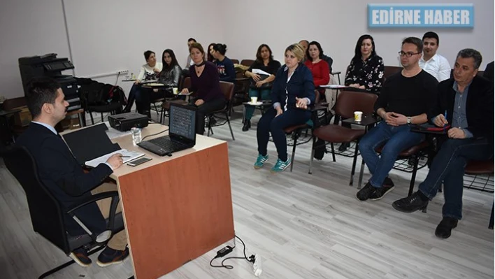 Hizmet içi eğitim verildi