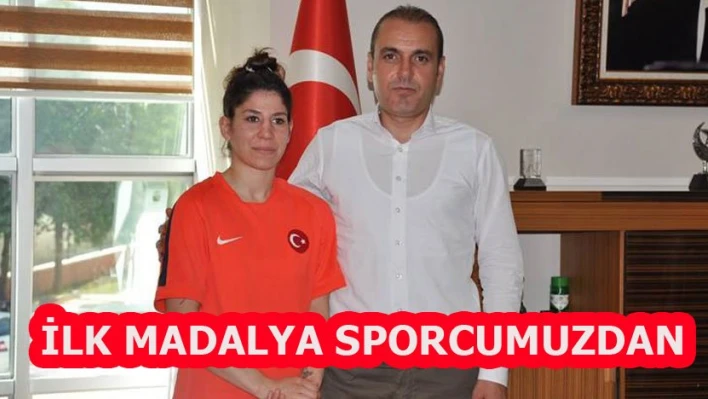 İlk madalyamız geldi