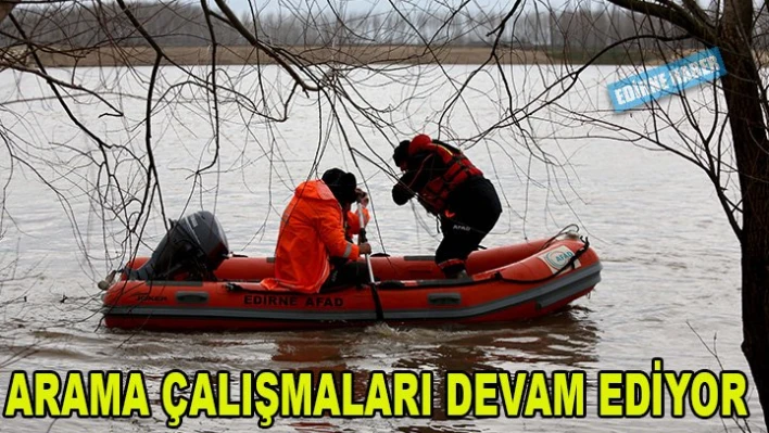 Arama çalışmaları sürüyor