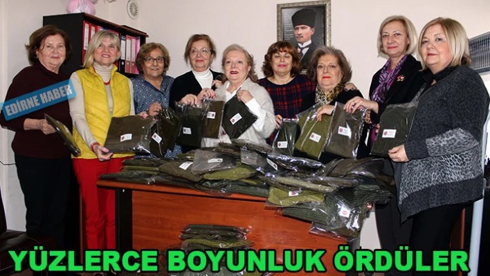 Mehmetçiğin boyunlukları hazır