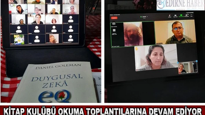 Kitap Kulübü okuma toplantılarına devam ediyor