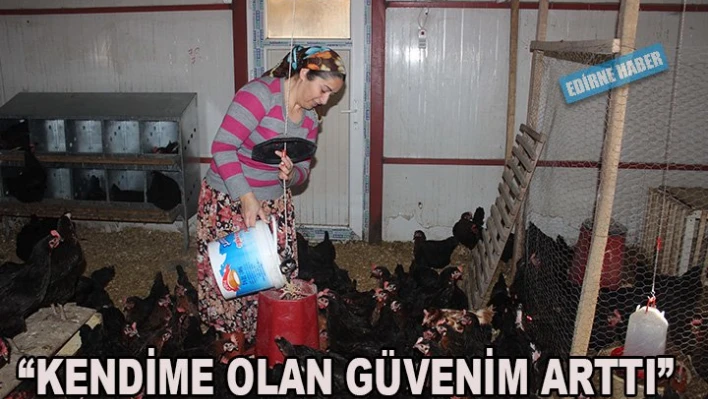 Kendi çiftliğini kurdu