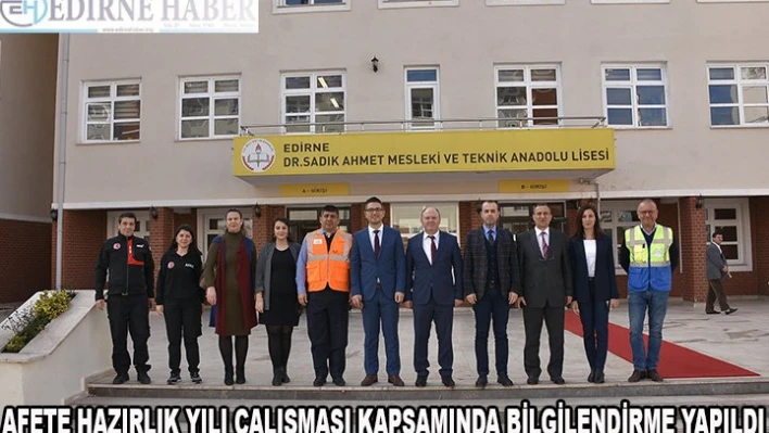'Afete Hazırlık Yılı'