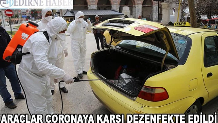 Koronavirüs'e Karşı  Dezenfekteli önlem