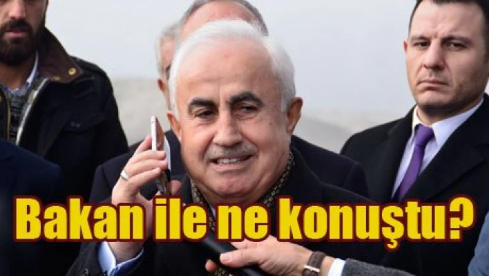 Bakan Müezzinoğlu telefonla katıldı