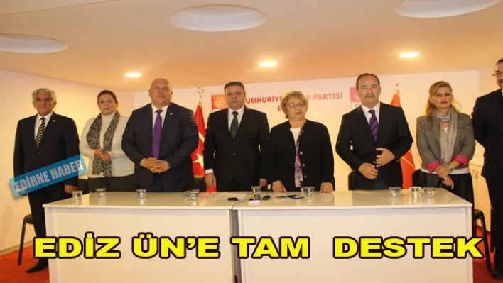 Ediz Ün'e tam destek