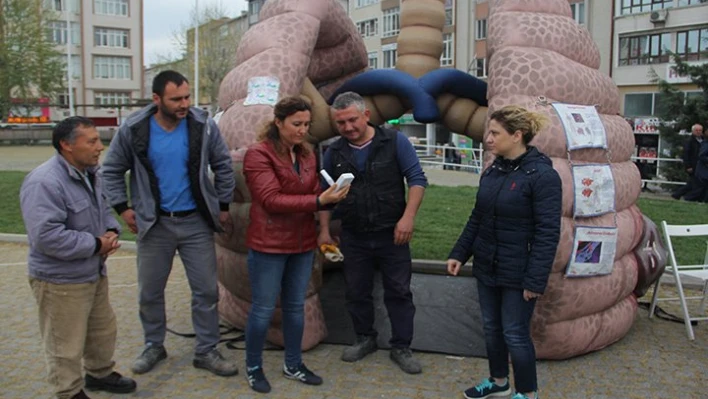 Sigaranın zararları anlatıldı