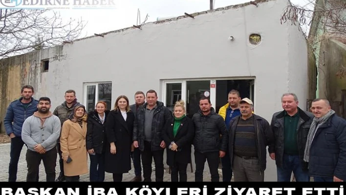 Başkan İba'dan köy ziyaretleri