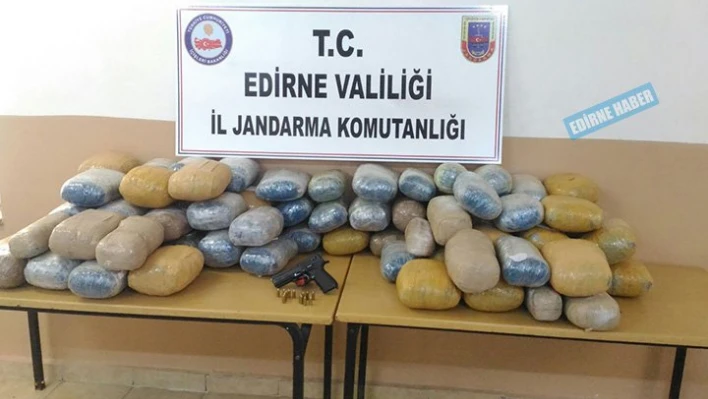 80 kilo 'skank' ele geçirildi
