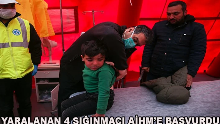  Yunanistan'ın sert müdahalesinde yaralanan 4 sığınmacı AİHM'e başvurdu