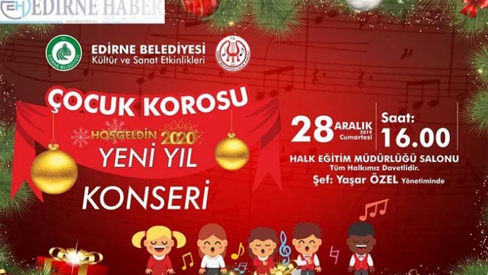 ÇOCUKLARDAN YENİ YIL KONSERİ
